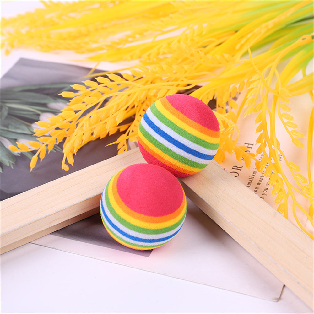 21 PCS Cat Toys Kitten Toys Assortments, Cat Feather Teaser-Wand Interactive Feather Toy Fluffy Mouse, Tunnel, Crinkle Balls Toys for Cat, Puppy, Kitty, Rabbit